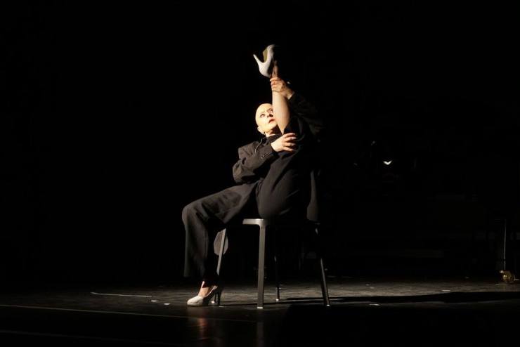 Beckett Fesitval Freiburg: Alwynne Pritchard, Trondheim © Sinan Hancili